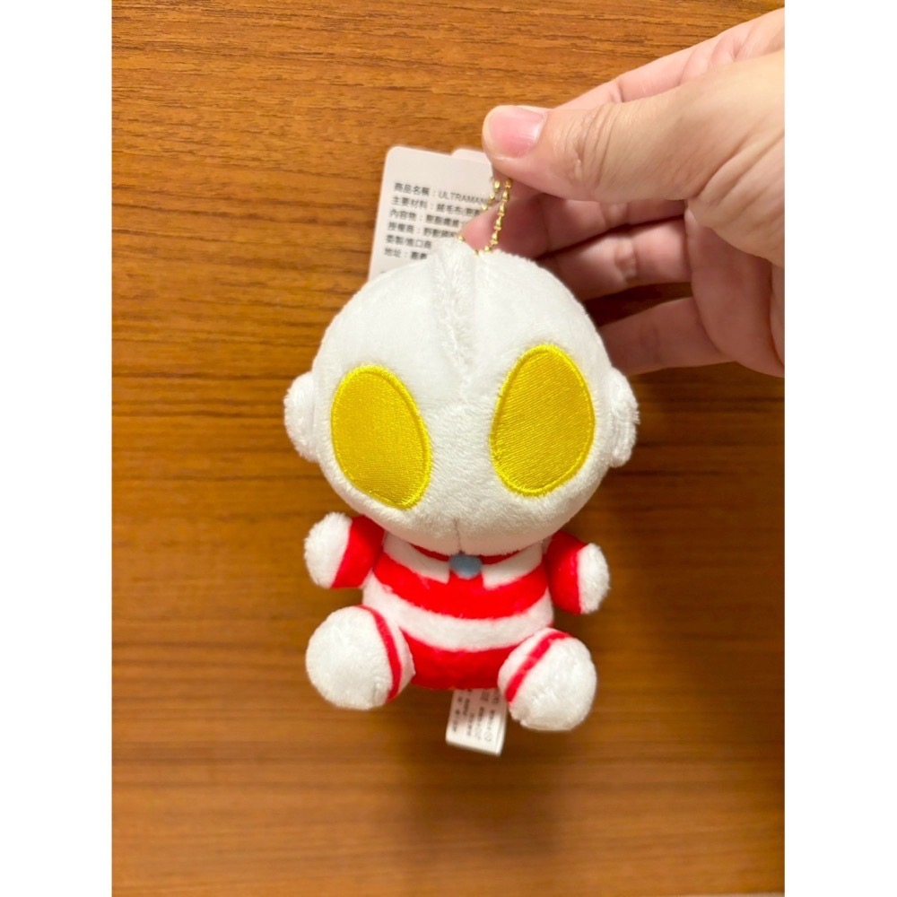 全新正版超人力霸王 坐姿Q版娃娃吊飾/初代 傑洛 德卡 布雷薩 貝利亞-細節圖3