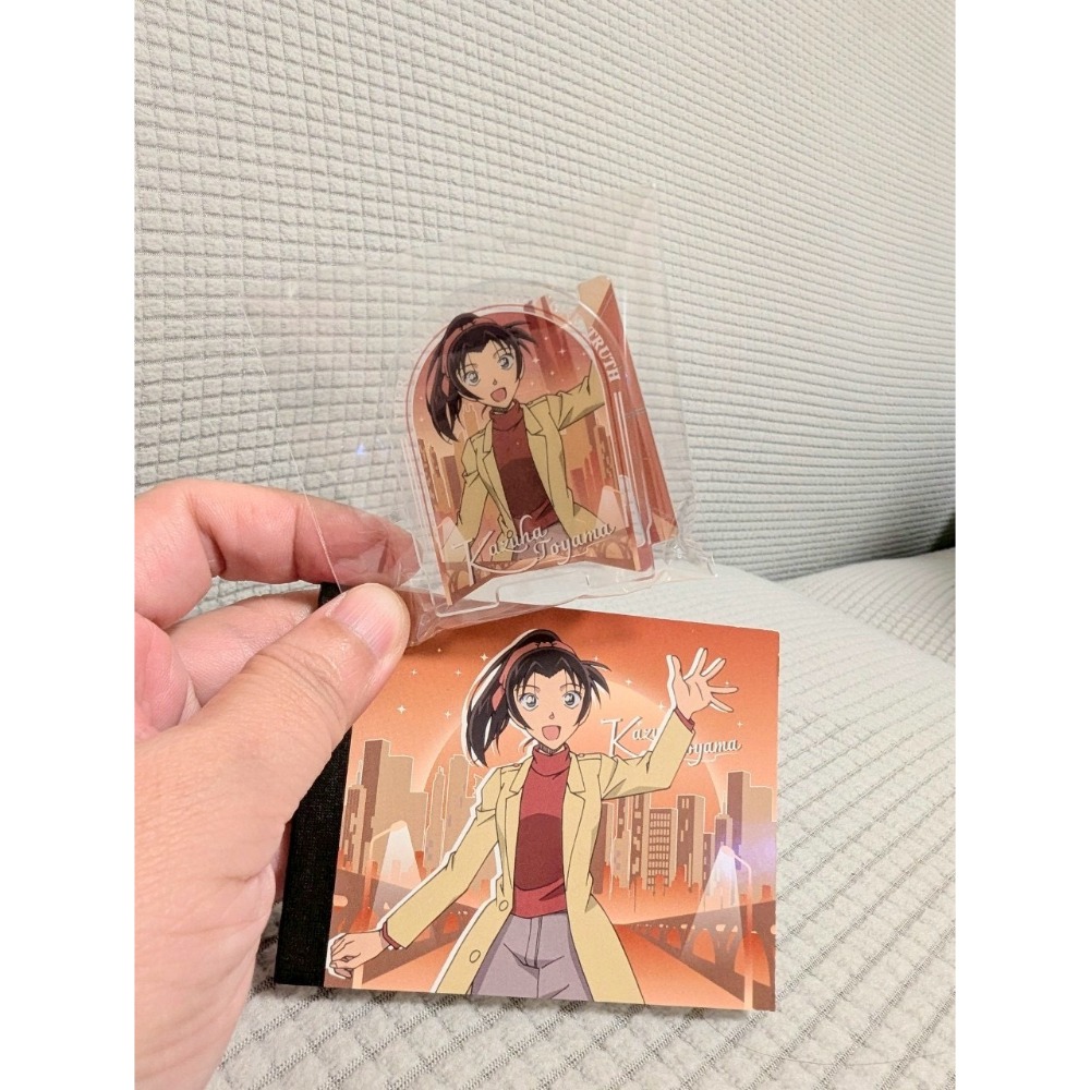 正版授權 名偵探柯南 透夾便籤組 毛利蘭 和葉 平次 赤井 沖矢卯-規格圖6