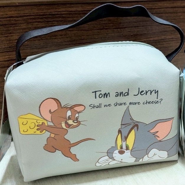 湯姆貓與傑利鼠 手提化妝包-規格圖1