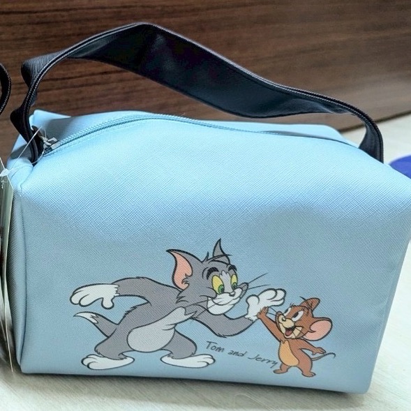 湯姆貓與傑利鼠 手提化妝包-規格圖1