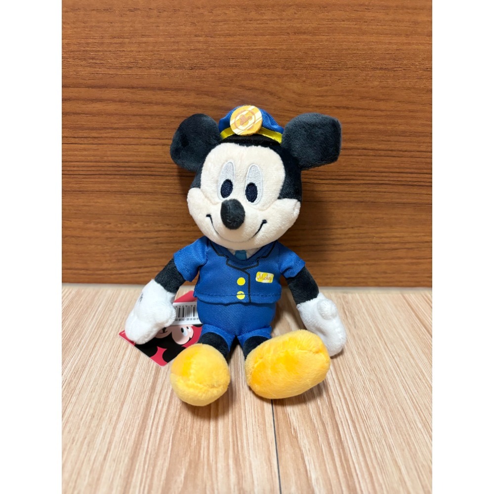 正版雷標 迪士尼 米奇米妮娃娃吊飾-規格圖3