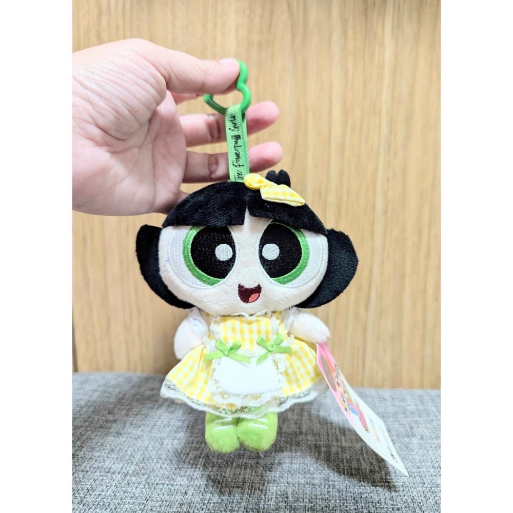 正版雷標 飛天小女警 蘿莉塔風格 毛絨娃娃掛飾 吊飾-規格圖6