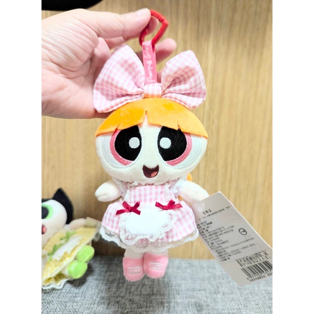 正版雷標 飛天小女警 蘿莉塔風格 毛絨娃娃掛飾 吊飾-規格圖6