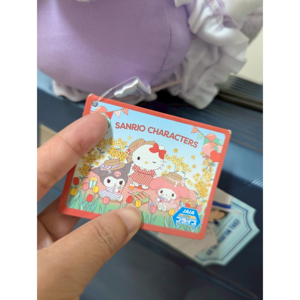 日本景品 三麗鷗 酷洛米 娃娃吊飾-細節圖3