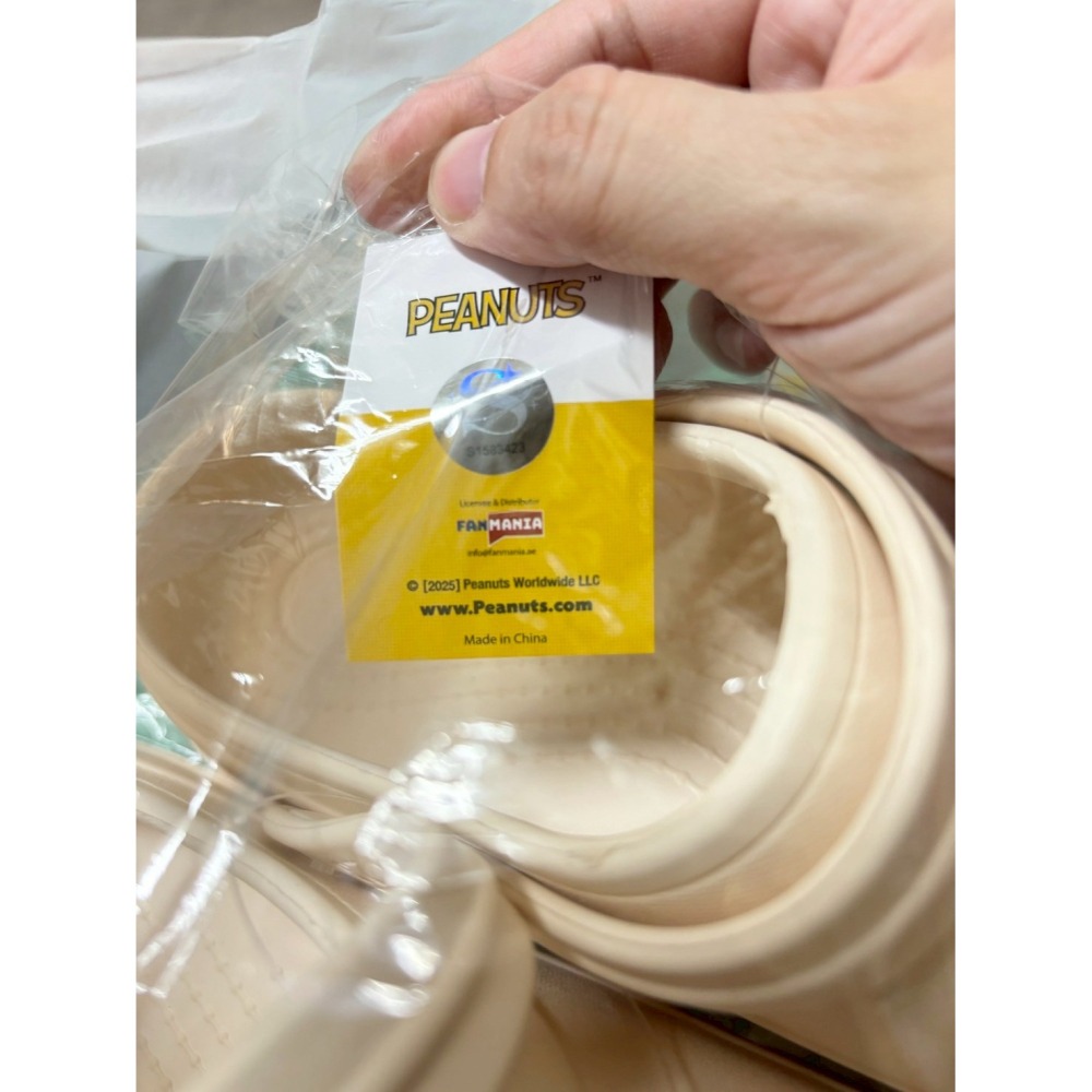 正版雷標 史努比 snoopy 洞洞拖鞋-細節圖5