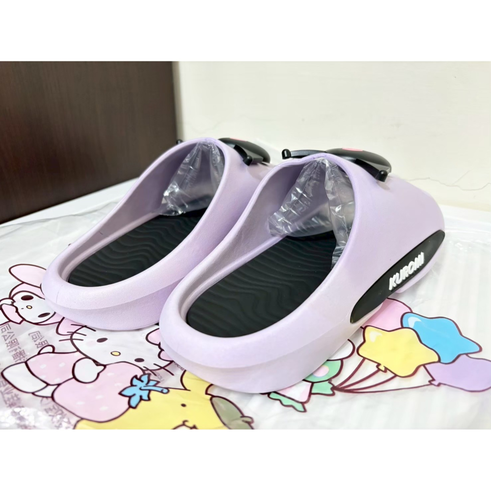 正版雷標 三麗鷗 酷洛米 拖鞋 室內拖鞋-細節圖3