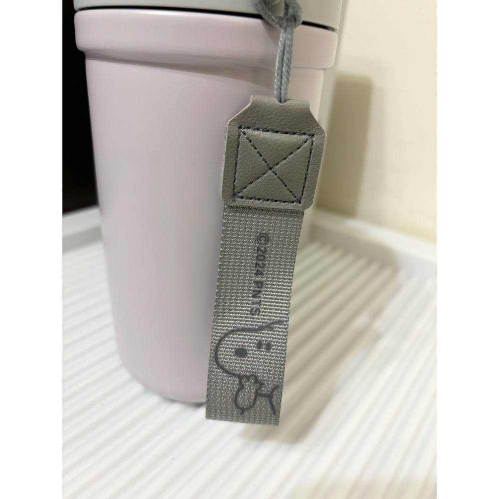 史努比 snoopy 復古理髮廳隨行雙飲真空保溫杯-細節圖4