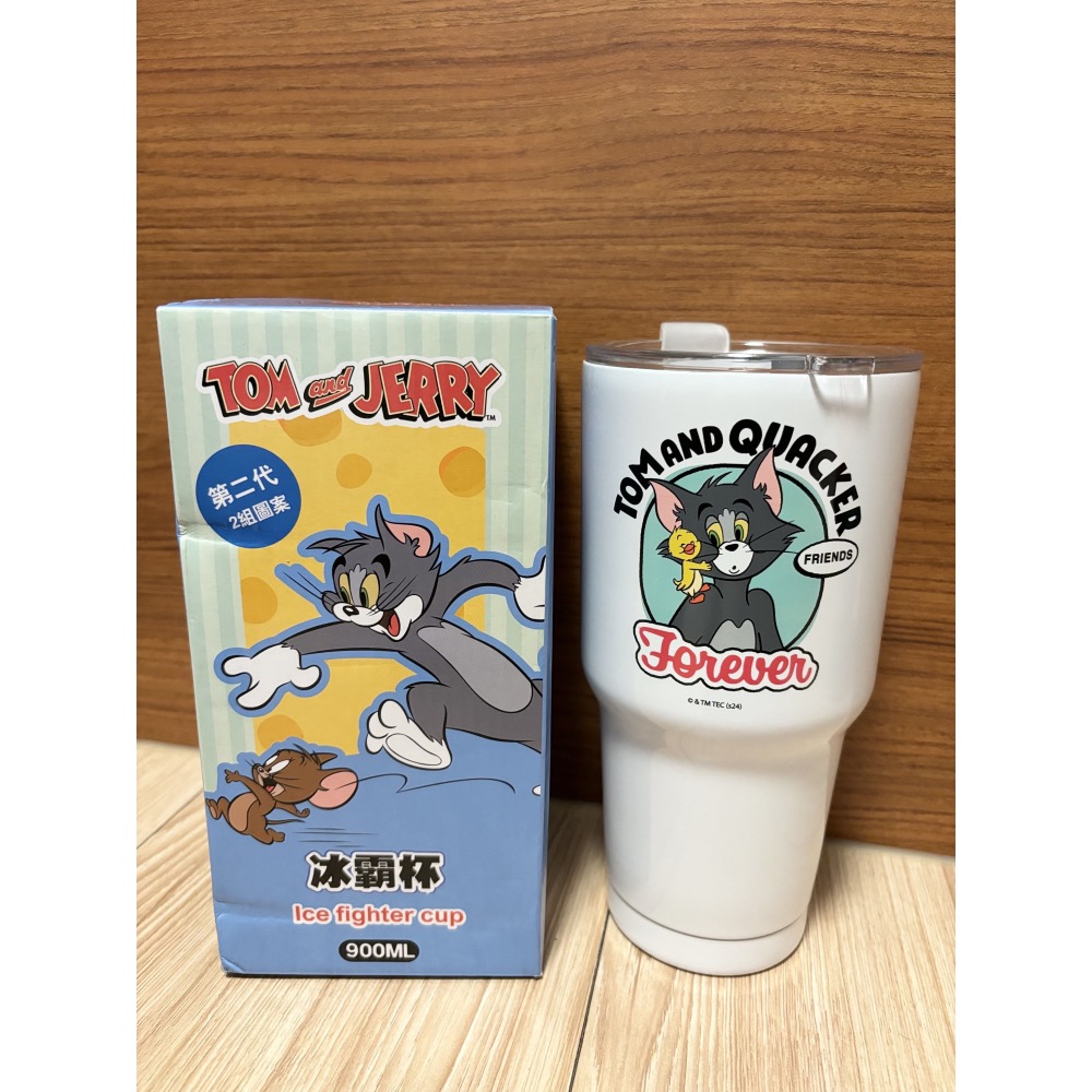 湯姆貓與傑利鼠 冰霸杯 900ml大容量冰霸杯-細節圖3