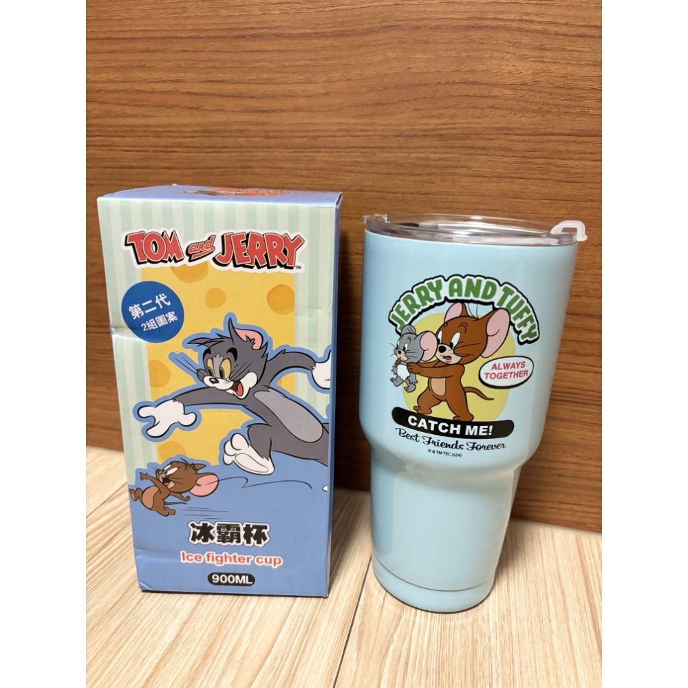 湯姆貓與傑利鼠 冰霸杯 900ml大容量冰霸杯-規格圖3