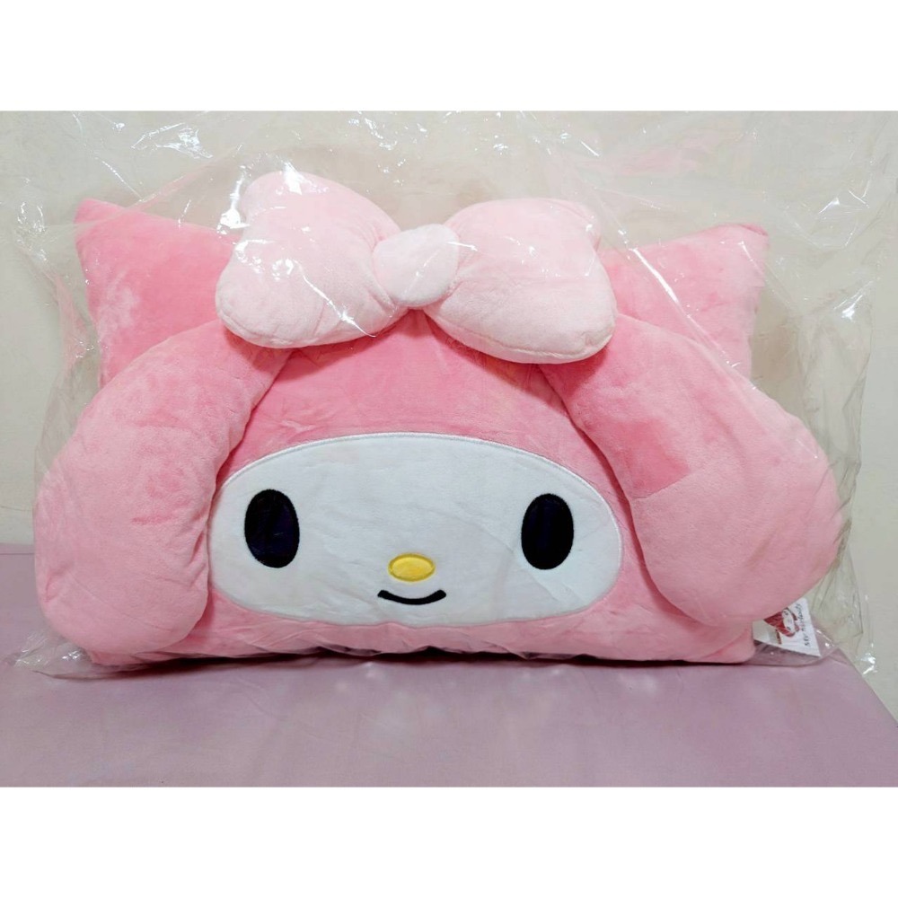 正版雷標 三麗鷗 大耳狗 美樂蒂 布丁狗 15吋長枕 抱枕 靠枕-規格圖6