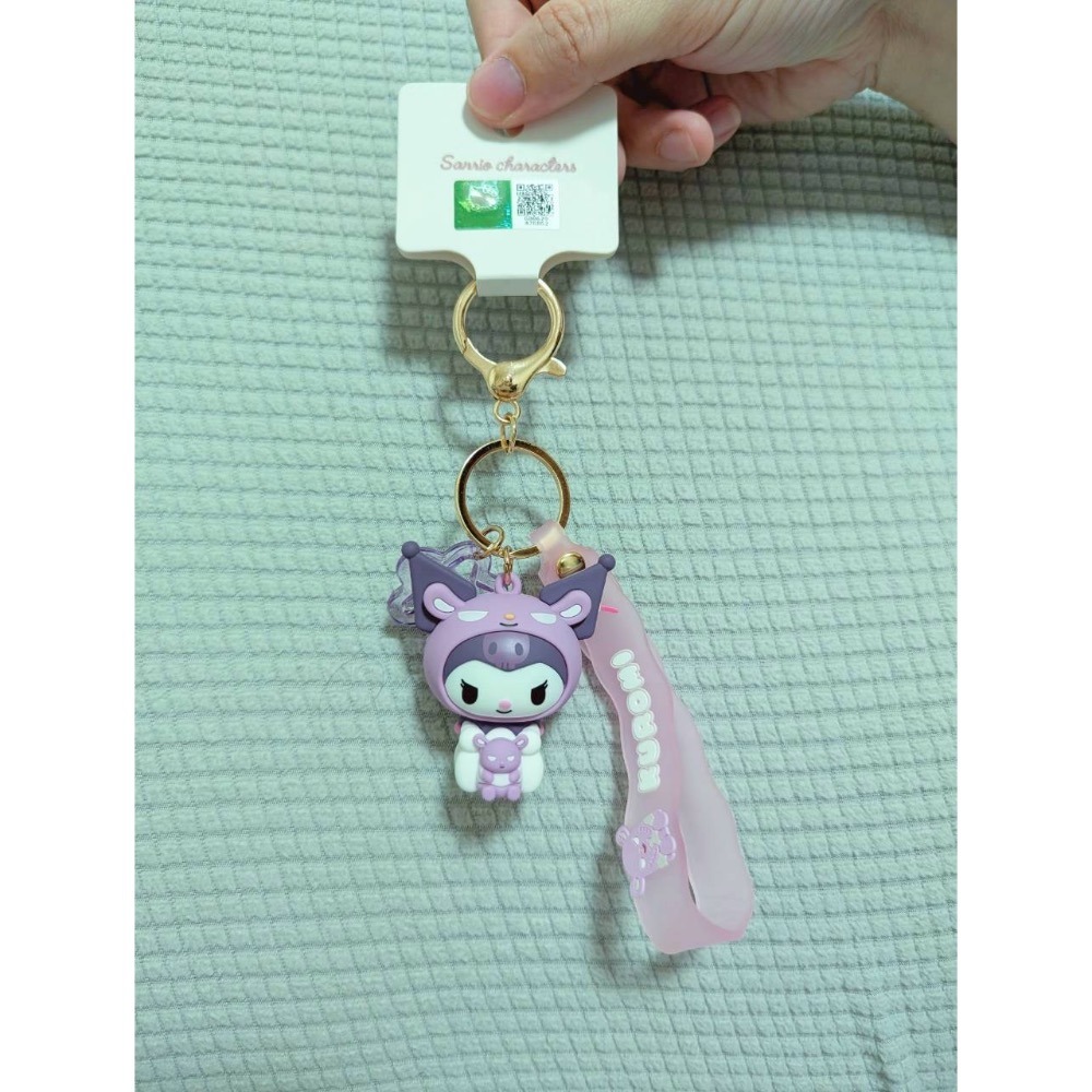 正版雷標 三麗鷗 大耳狗、酷洛米 吊飾-細節圖3