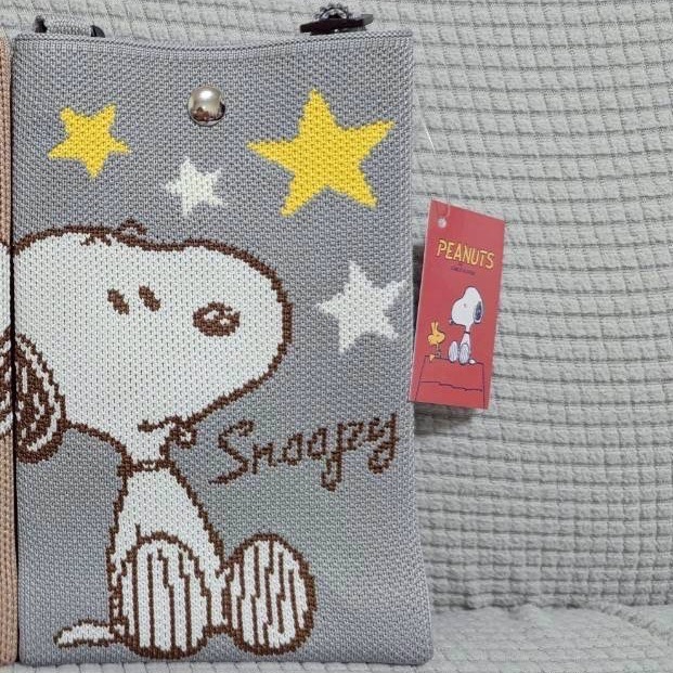 正版雷標 史努比 snoopy 磁扣手機包-規格圖3