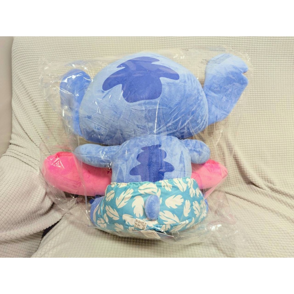 正版雷標 迪士尼 史迪奇衝浪板鍵盤玩偶娃娃-細節圖3