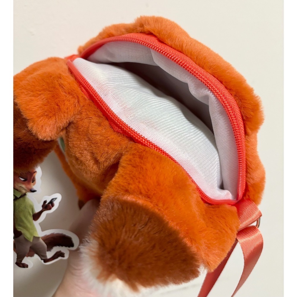 正版雷標 動物方程式2 娃娃造型側背包-細節圖3