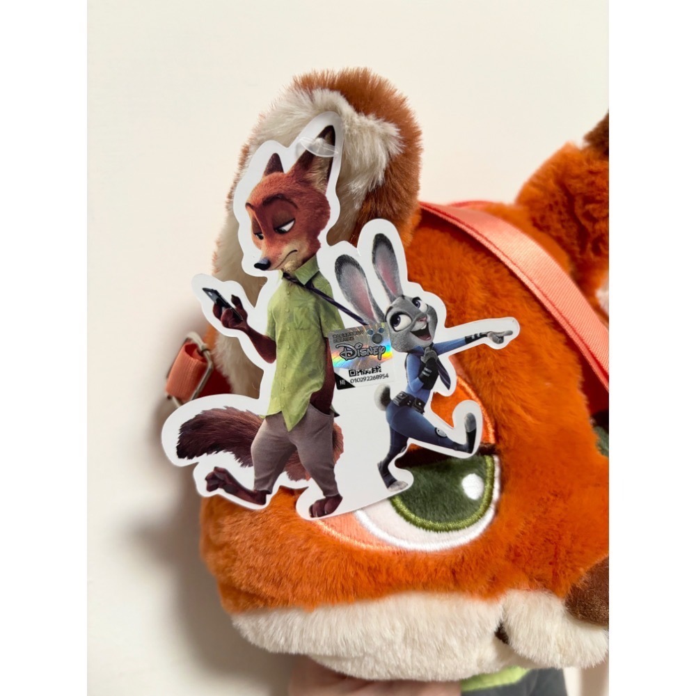 正版雷標 動物方程式2 娃娃造型側背包-細節圖4