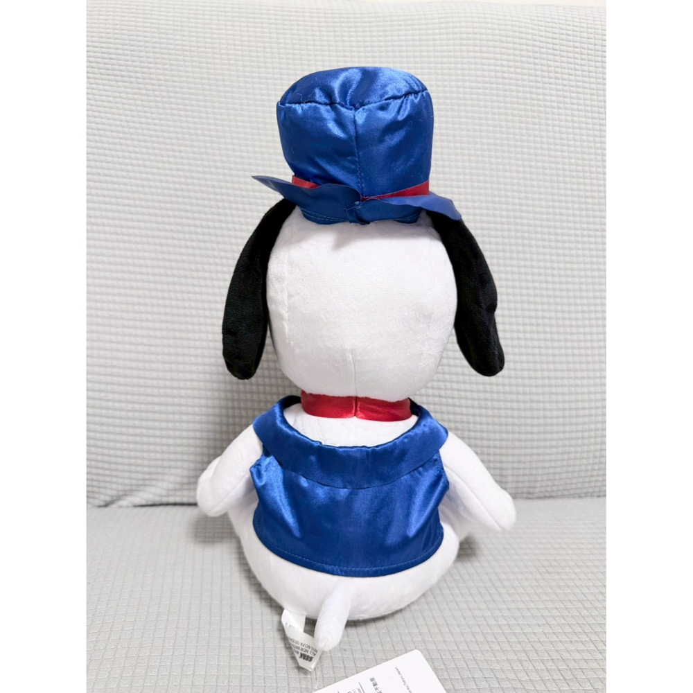 日本景品 史努比 snoopy 紳士帽 造型娃娃 毛絨玩具-細節圖3