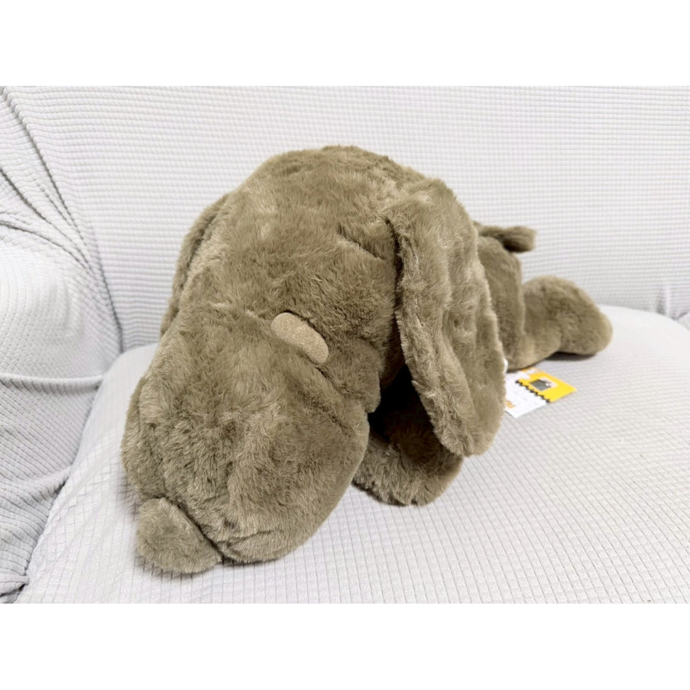 日本正版雷標 史努比 snoopy 特殊色 抹茶綠趴姿大娃娃 毛絨玩具-細節圖2
