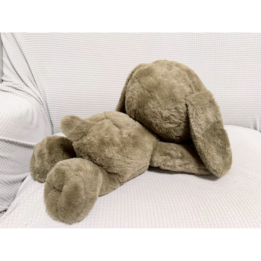 日本正版雷標 史努比 snoopy 特殊色 抹茶綠趴姿大娃娃 毛絨玩具-細節圖3