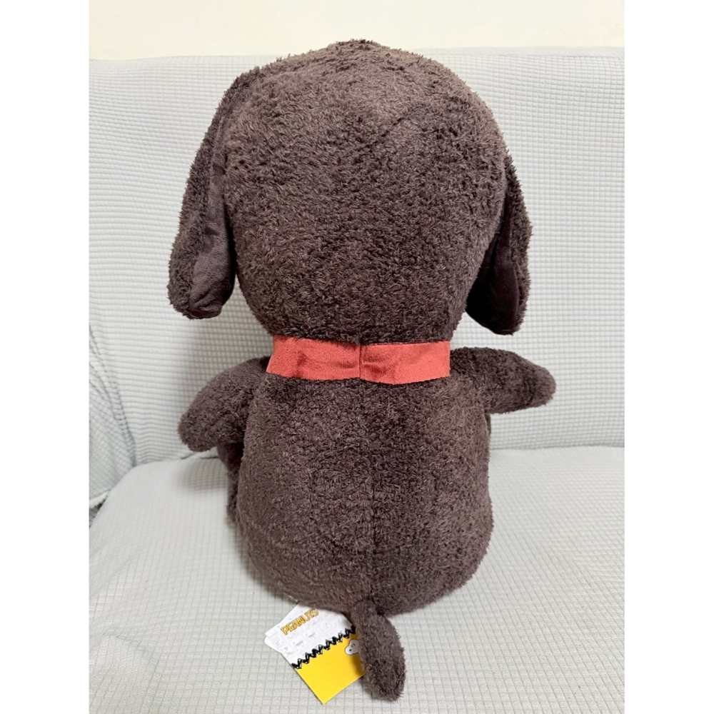 日本正版雷標 史努比 snoopy 特殊色 坐姿大娃娃 毛絨玩具-細節圖3