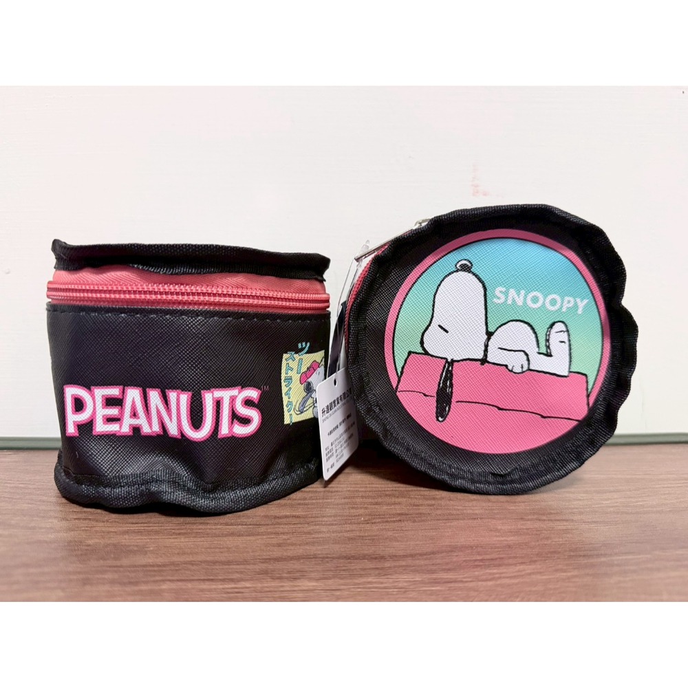 正版雷標 史努比 snoopy 圓筒零錢包-規格圖9
