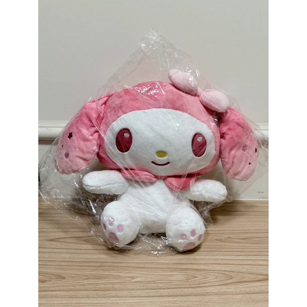 正版雷標 三麗鷗 酷洛米 美樂蒂 毛絨玩具 大娃娃 16吋-規格圖6