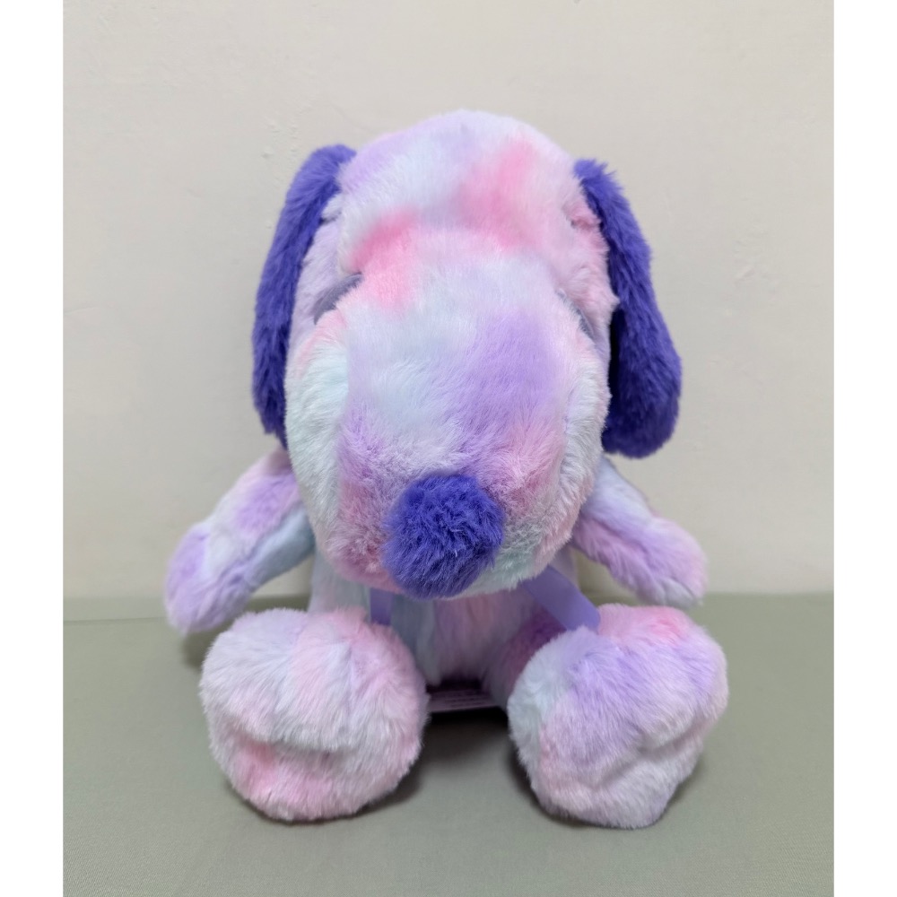 正版雷標 史努比 snoopy 毛絨娃娃 坐姿娃娃 暈染色 特殊色-細節圖2