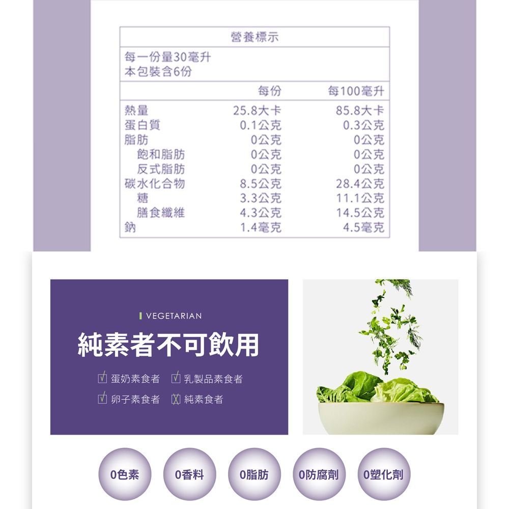 『 LABELLE 拉蓓 』透嫩超能纖汁（1盒6入)-細節圖11