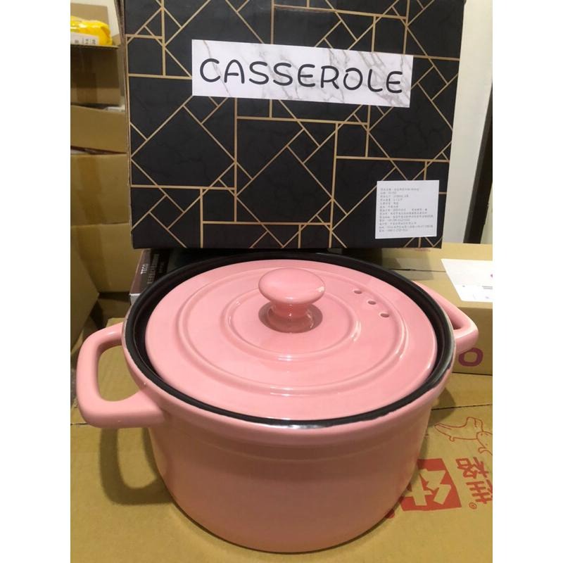 全新 LE CASSEROLE 家庭廚房法寶 彩色陶瓷砂鍋-細節圖2