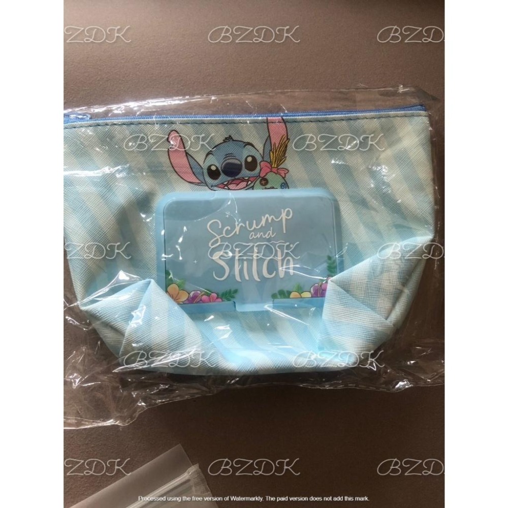 全新 【Disney 迪士尼】船型收納包(史迪奇) 贈品轉售 限定獨家正版授權-細節圖3