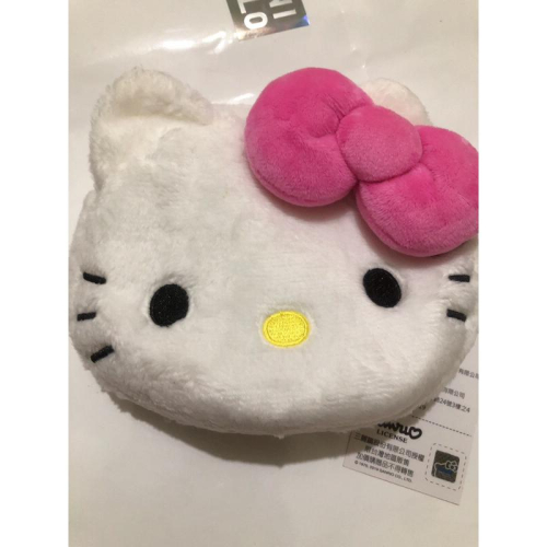全新轉售 Hello Kitty 雙面收納包 零錢包 化妝包 萬用包