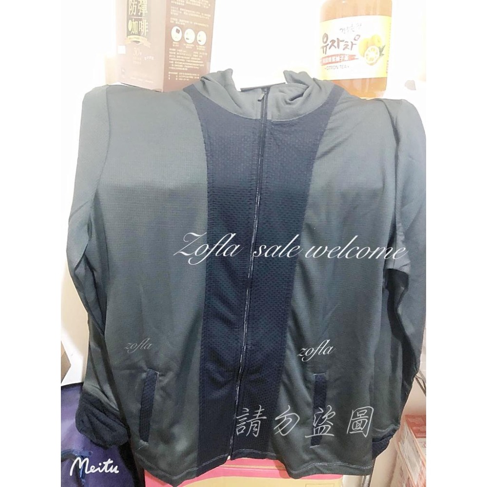 全新 正品 8:AT 運動外套  黑炭灰 L-細節圖2