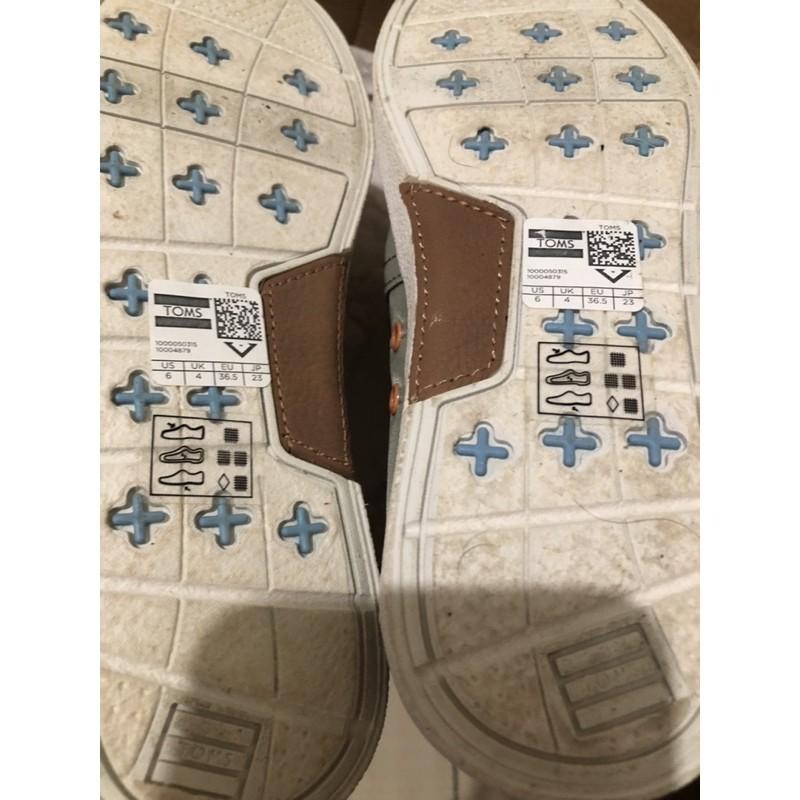 英國購入 TOMS Grey Nylon Agate 平底鞋-細節圖3