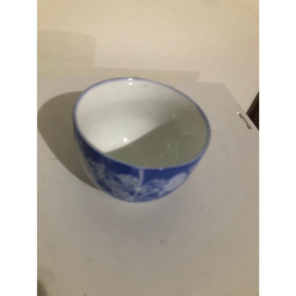 二手 典雅藍白瓷茶碗🌸 茶杯-細節圖3