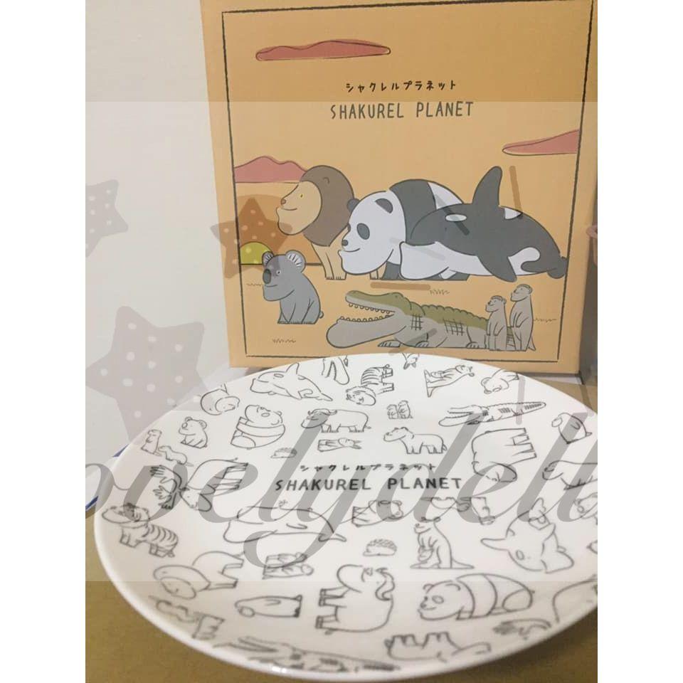 全新轉售 日系厚斗星球 SHAKUREL PLANET 療癒系居家美學 限量陶瓷餐盤組 一組兩個-細節圖4