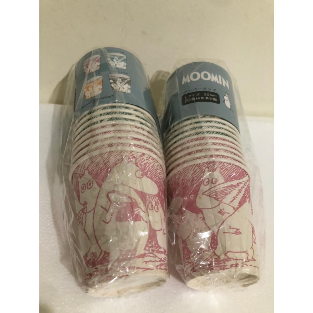 全新轉售 日常の微幸：嚕嚕米 MOOMIN 經典紙杯-細節圖5