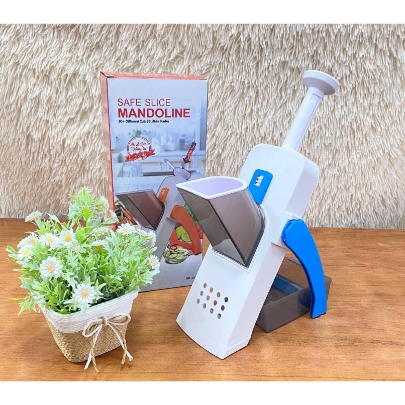 全新 Mandoline 料理多功能切菜機 — 讓備料成為一種療癒 手動切菜機切絲機-細節圖2