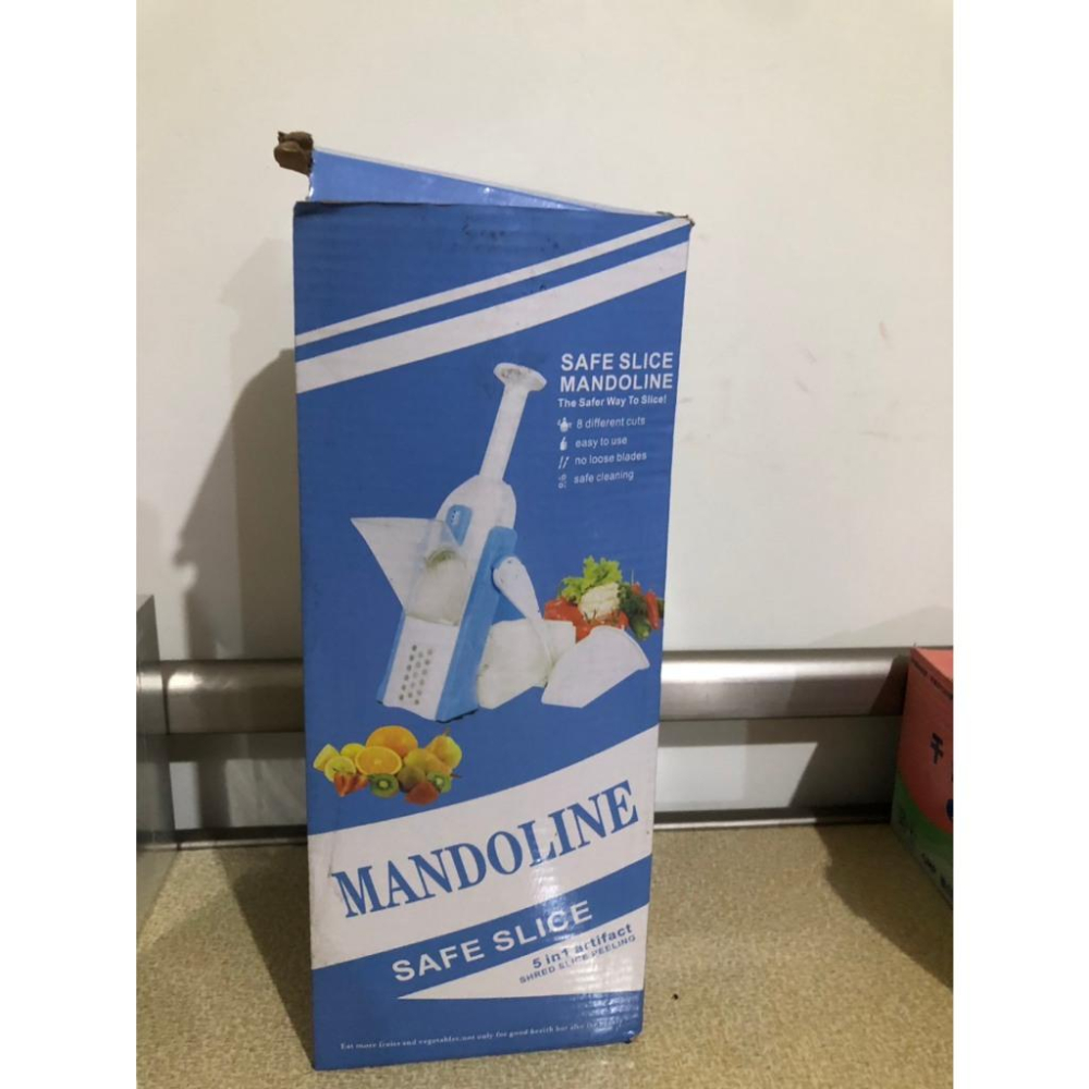 全新 Mandoline 料理多功能切菜機 — 讓備料成為一種療癒 手動切菜機切絲機-細節圖4