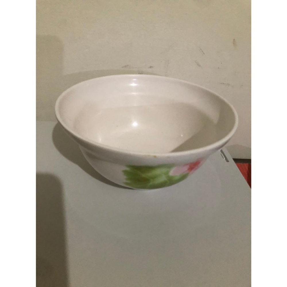 全新 台灣製造 彩荷日式波紋碗/美耐皿碗-細節圖2