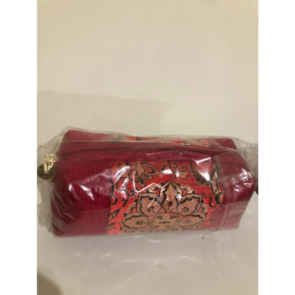全新 匠心織造｜古典與現代的完美融合 提花絲織大容量筆袋 化妝包 手提包-細節圖2