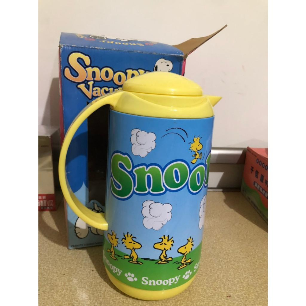 二手 史努比 保溫壺 保溫瓶 水壺 Snoopy vacuum flask 熱hot/ 冷cold-細節圖2