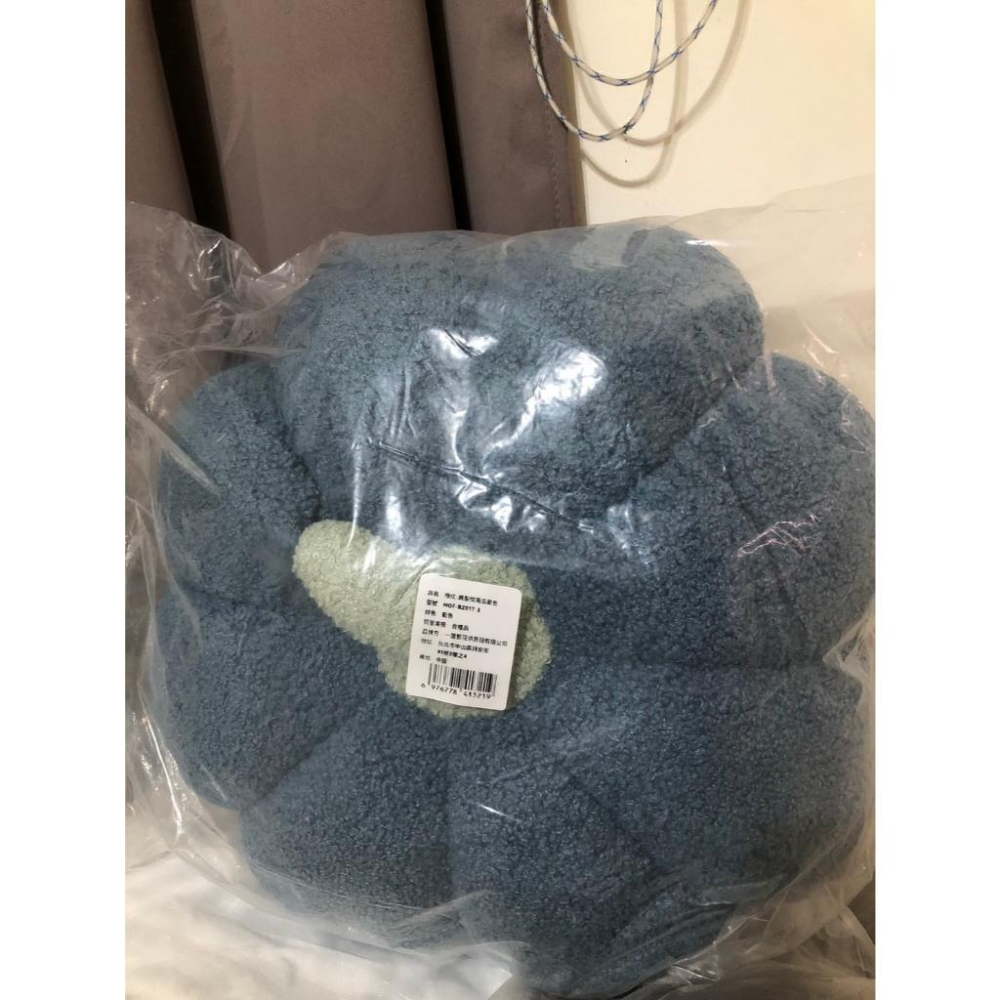 全新轉售 把秋天的軟綿帶回家 🎃限量南瓜羊羔絨抱枕  轉自 Home of flowers 南瓜農場抱枕/靠墊 大號-細節圖2