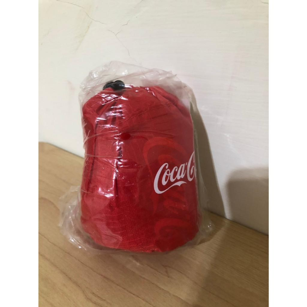 全新轉售 Coca Cola 可口可樂 超輕量收納背包 紅色-細節圖2