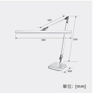 現貨 OSRAM T5 晶硯 雙臂閱讀 檯燈 贈 桌夾 歐司朗 LEDVANCE TF-8136 含稅 可打統編-細節圖9