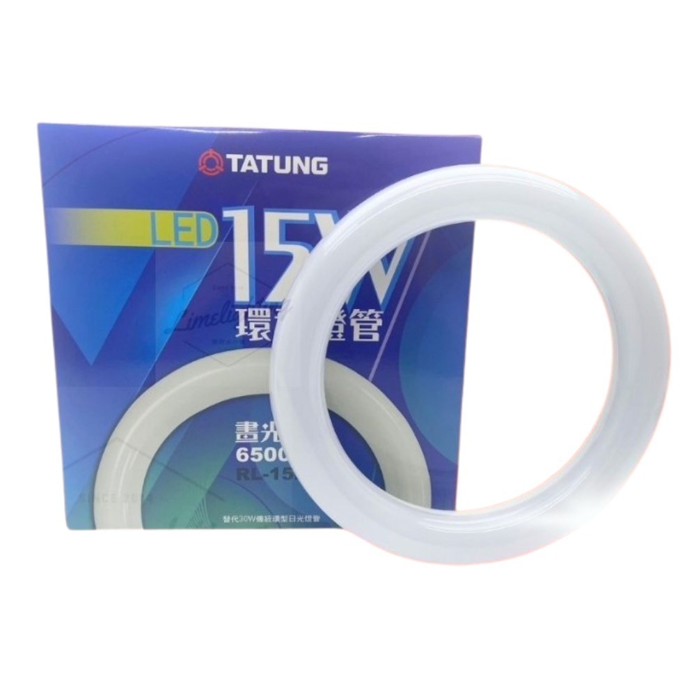 大同 LED 15W /  傳統 T8 30W 三波長 環型 螢光燈管 圓形燈管 省電燈泡 可取代東亞-規格圖5