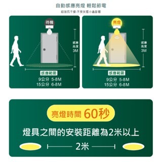 💗感應燈💗 舞光 LED　8W 9CM 16W 15公分 全日 微波 感應 崁燈  附快速接頭 自動點滅 含稅現貨-細節圖9