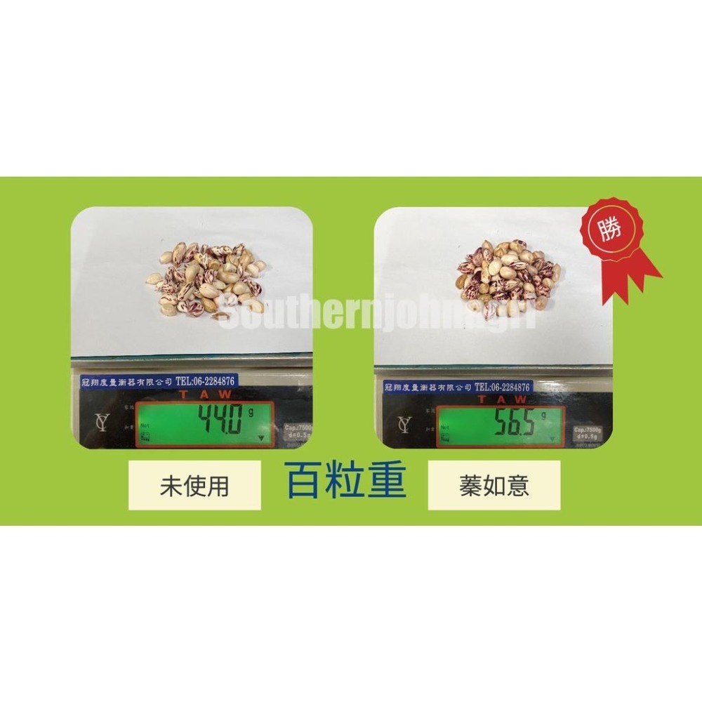 【約翰南農】廣威隆 蓁如意 500g、水稻、豆科專用配方 提高產量 蔬菜 含高含量有機質 胺基酸 粉狀肥料-細節圖4