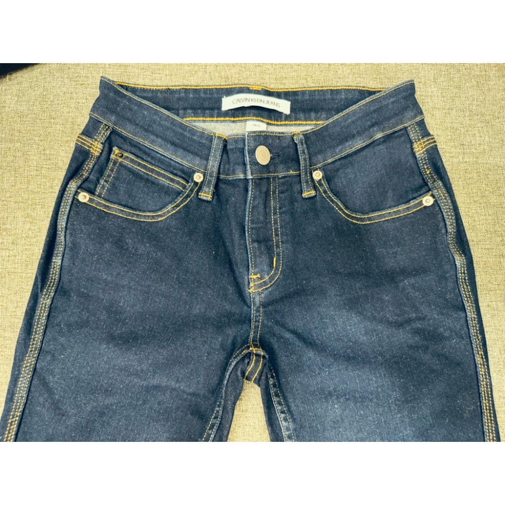 Calvin Klein Jeans 022 W25女用牛仔長褲 正品現貨 快速出貨-細節圖2