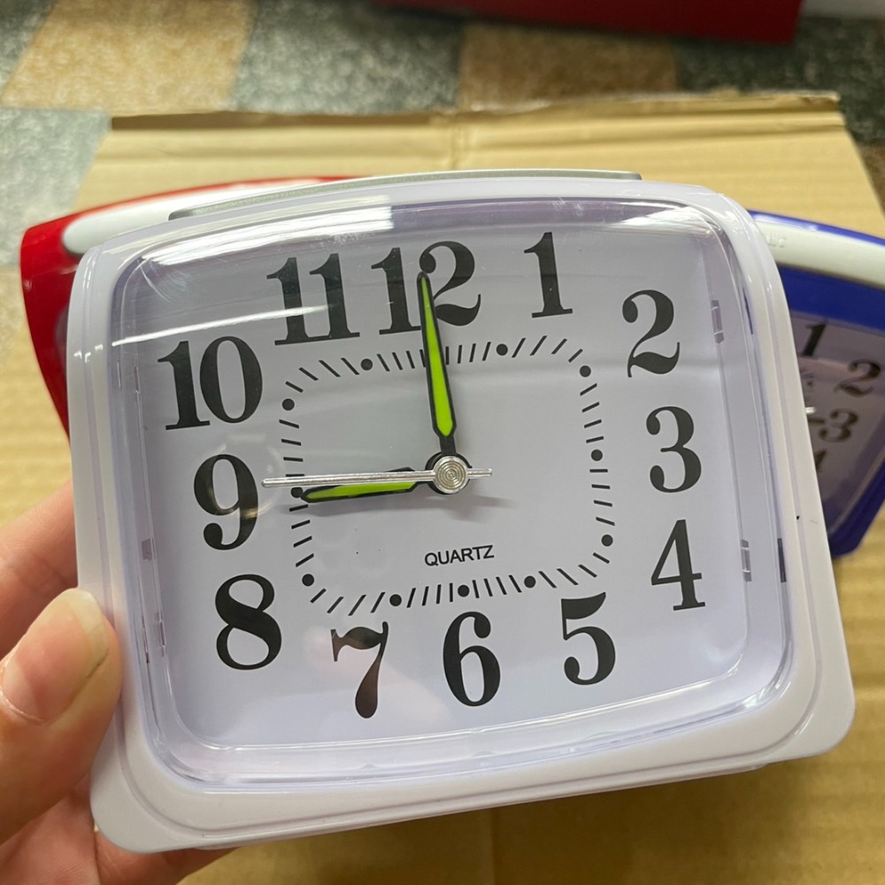 大字體梯形鬧鐘 貪睡鬧鐘！床頭鬧鐘 指針鬧鐘 音樂鬧鐘 時鐘 鬧鐘 小鬧鐘-細節圖7