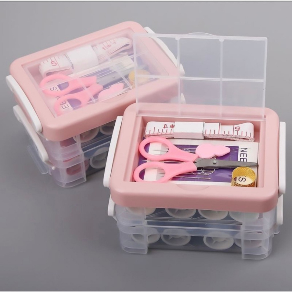 針線盒縫紉套裝 超值30件組針線包！居家縫紉修補衣物用品 棉線鈕扣皮尺剪刀穿線針縫紉組合 針線盒 針線包 縫紉包 縫紉組-細節圖3