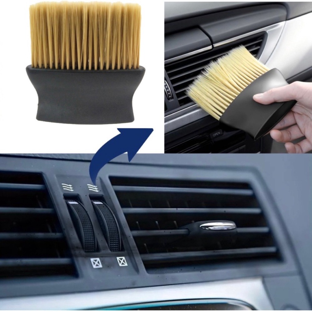 軟毛除塵刷 冷氣出風口清潔刷！不刮傷 汽車清潔刷子 冷氣清潔刷 電器電腦隙縫清潔刷子用品 毛髮刷 清潔刷 刷子-細節圖7